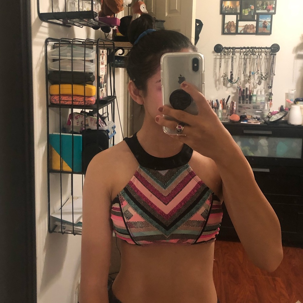 Swimsuit halter top
